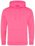 Bluza ELECTRIC HOODIE pink - kangurka męska
