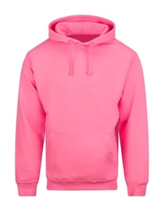 Bluza COLLEGE HOODIE bubblegum pink - kangurka męska
