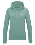 Bluza COLLEGE dusty green - kangurka damska