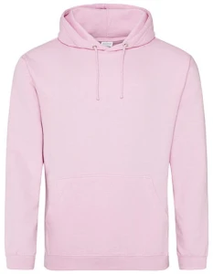 Bluza COLLEGE HOODIE baby pink - kangurka męska