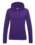 Bluza COLLEGE purple - kangurka damska
