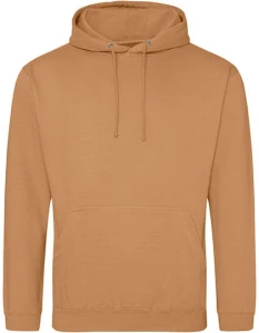 Bluza COLLEGE HOODIE caramel latte - kangurka męska