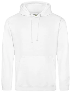 Bluza COLLEGE HOODIE arctic white - kangurka męska