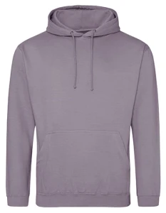Bluza COLLEGE HOODIE dusty lilac - kangurka męska