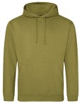 Bluza COLLEGE HOODIE khaki - kangurka męska