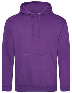 Bluza COLLEGE HOODIE purple - kangurka męska