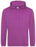 Bluza COLLEGE HOODIE magenta magic - kangurka męska