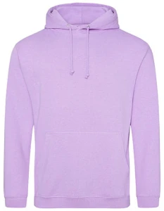 Bluza COLLEGE HOODIE lavender - kangurka męska