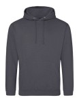 Bluza COLLEGE HOODIE shark grey - kangurka męska