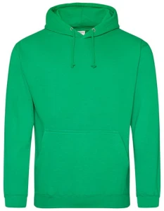 Bluza COLLEGE HOODIE kelly green - kangurka męska
