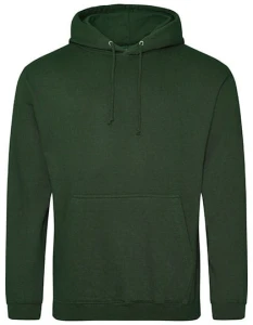 Bluza COLLEGE HOODIE forest green - kangurka męska