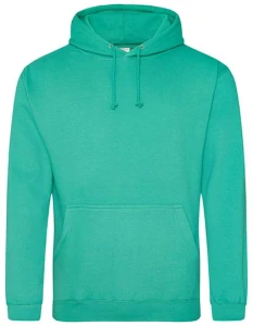 Bluza COLLEGE HOODIE spring green - kangurka męska