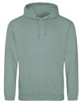 Bluza COLLEGE HOODIE dusty green - kangurka męska