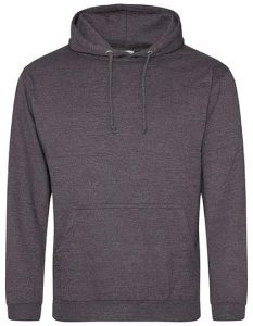 Bluza COLLEGE HOODIE charcoal - kangurka męska