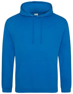 Bluza COLLEGE HOODIE sapphire blue - kangurka męska