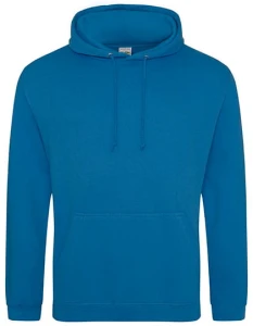 Bluza COLLEGE HOODIE tropical blue - kangurka męska