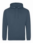 Bluza COLLEGE HOODIE airforce blue - kangurka męska