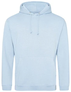 Bluza COLLEGE HOODIE sky blue - kangurka męska