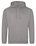 Bluza COLLEGE HOODIE platinum grey - kangurka męska