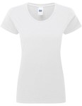 Koszulka LADIES AUTHENTIC CLASSIC T white - bawełniana damska