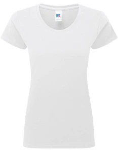 Koszulka LADIES AUTHENTIC CLASSIC T white - bawełniana damska