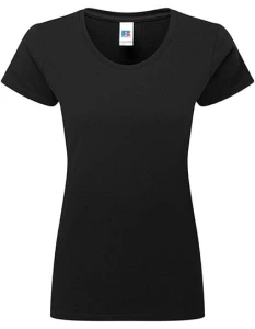 Koszulka LADIES AUTHENTIC CLASSIC T black - bawełniana damska