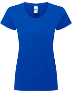 Koszulka LADIES AUTHENTIC CLASSIC T bright royal - bawełniana damska