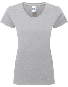 Koszulka LADIES AUTHENTIC CLASSIC T light oxford - bawełniana damska