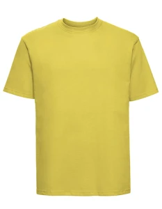 Koszulka AUTHENTIC CLASSIC T yellow - bawełniana męska