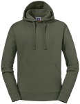  Bluza AUTHENTIC HOODED SWEAT olive - kangurka męska 