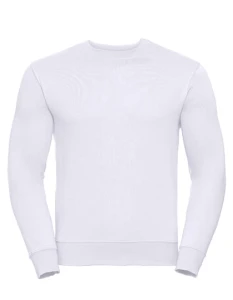 Męska bluza Authentic Sweatshirt | Russell white - klasyczna męska 