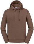  Bluza AUTHENTIC HOODED SWEAT mocha  - kangurka męska