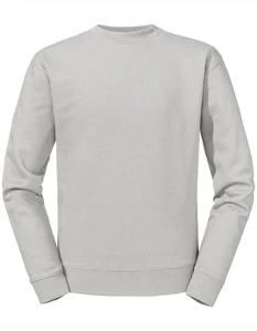 Męska bluza Authentic Sweatshirt | Russell urban grey - klasyczna męska 