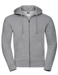 Męska bluza Authentic z kapturem zapinana na suwak | Russell light oxford - rozpinana męska