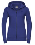 Bluza AUTHENTIC ZIPPED HOOD bright royal - rozpinana damska