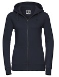 Bluza AUTHENTIC ZIPPED HOOD french navy - rozpinana damska