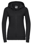 Bluza AUTHENTIC ZIPPED HOOD black - rozpinana damska