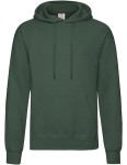 Bluza HOODED SWEAT CLASSIC bottle green - kangurka męska