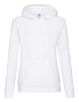 Bluza LADIES HOODED SWEAT CLASSIC white - kangurka damska 