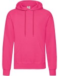 Bluza HOODED SWEAT CLASSIC fuchsia - kangurka męska