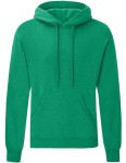 Bluza HOODED SWEAT CLASSIC heather green - kangurka męska