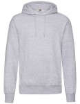 Bluza HOODED SWEAT CLASSIC heather grey - kangurka męska