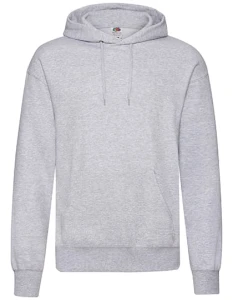 Męska bluza z kapturem Hooded Sweat Classic| Fruit of the Loom heather grey - kangurka męska