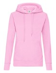 Bluza LADIES HOODED SWEAT CLASSIC light pink - kangurka damska