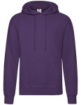 Bluza HOODED SWEAT CLASSIC purple - kangurka męska