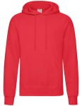 Bluza HOODED SWEAT CLASSIC red - kangurka męska