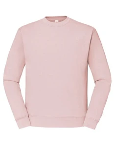 Bluza Set-In Sweat Classic | Fruit of the Loom powder rose - klasyczna męska 