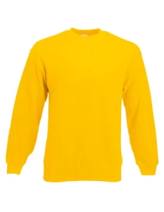 Bluza Set-In Sweat Classic | Fruit of the Loom sunflower - klasyczna męska 