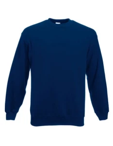 Bluza Set-In Sweat Classic | Fruit of the Loom navy - klasyczna męska