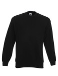 Bluza CLASSIC SET-IN SWEAT black - klasyczna męska 